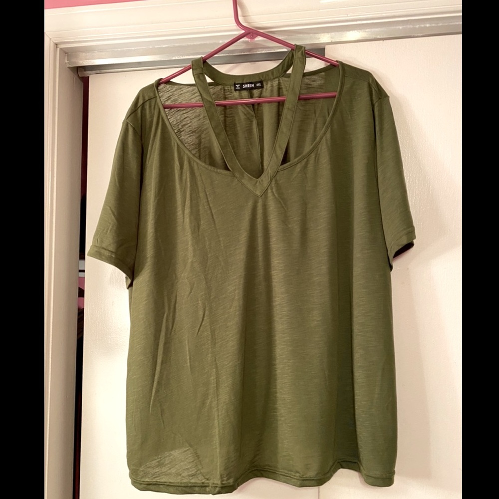 Shein- strappy tee
